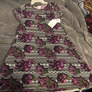 NWT XS CARLY DRESS LULAROE